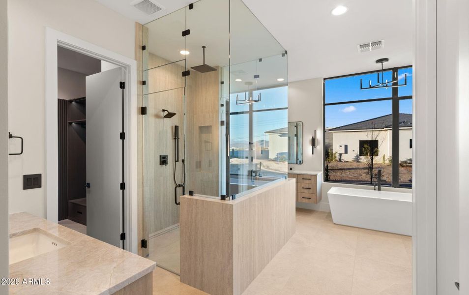 Spa-Like Primary Bathroom
