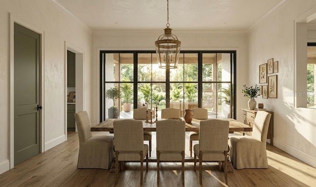 Furnished interior view inside a new home in , Winter Park (Image 3).