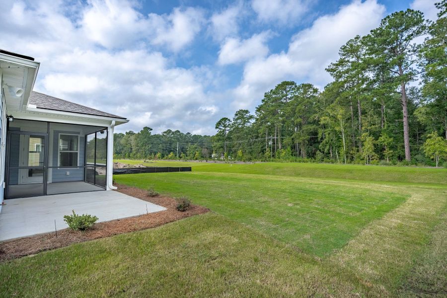 Exterior details and patio area of a home in Del Webb Charleston at Nexton, Summerville (Image 33). Exterior details and patio area of a home in Del Webb Charleston at Nexton, Summerville (Image 33).
