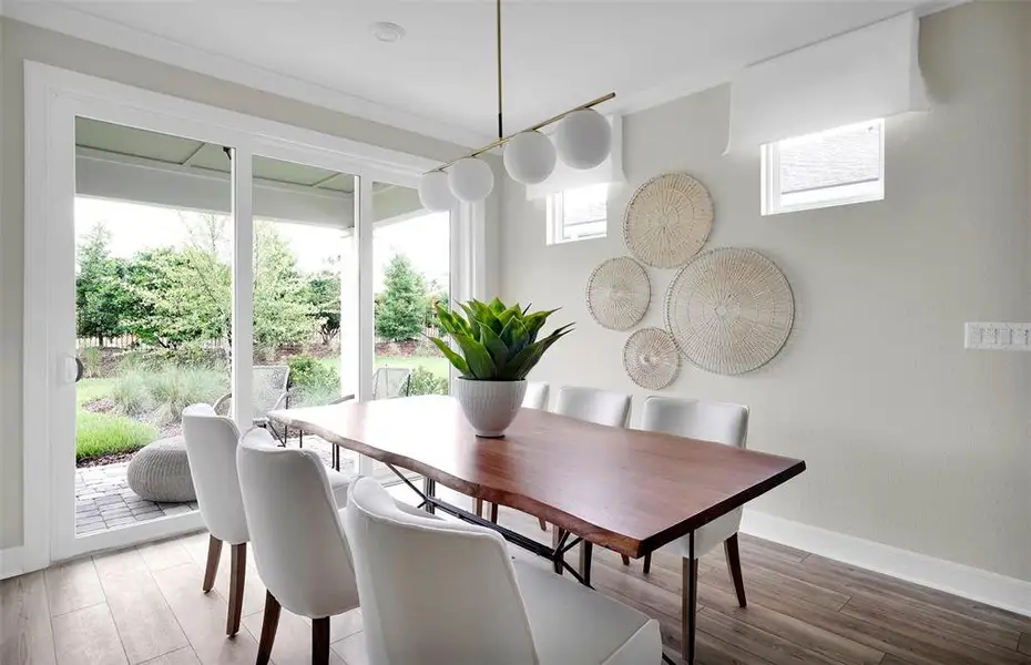 Furnished interior view inside a new home in Del Webb Sunbridge, St. Cloud (Image 7). Furnished interior view inside a new home in Del Webb Sunbridge, St. Cloud (Image 7).