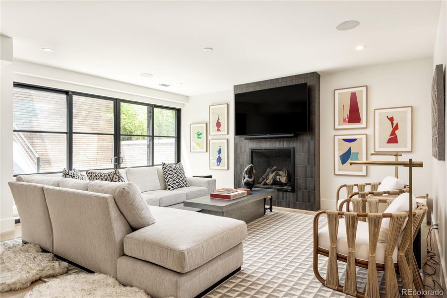 Furnished interior view inside a new home in , Denver (Image 20).
