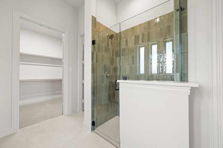 Furnished interior view inside a new home in Hayes Crossing, Midlothian (Image 13).