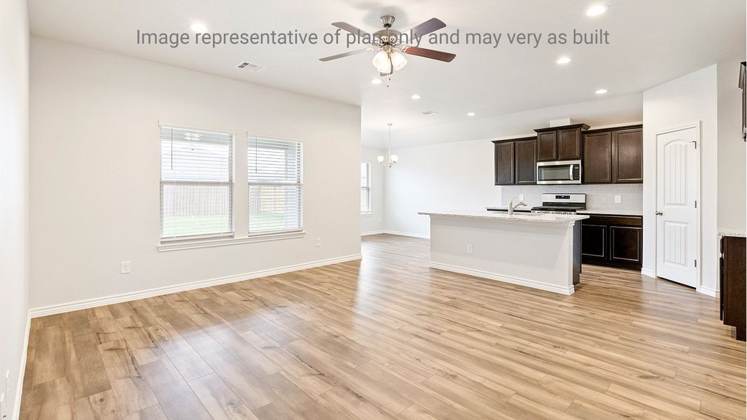 Furnished interior view inside a new home in Somerset at Sinton, Sinton (Image 9). Furnished interior view inside a new home in Somerset at Sinton, Sinton (Image 9).
