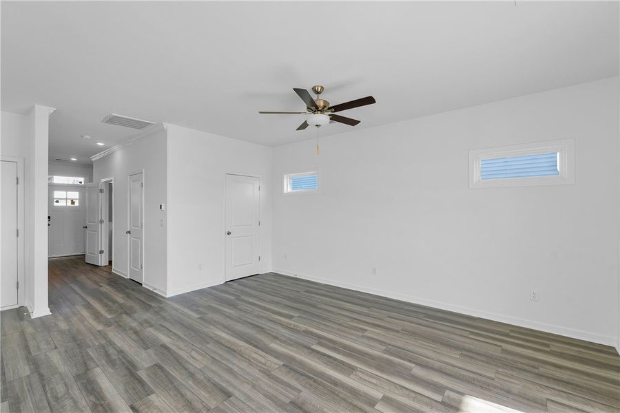 Spacious, unfurnished interior of a new home in Brownstone Park, Easley (Image 13).
