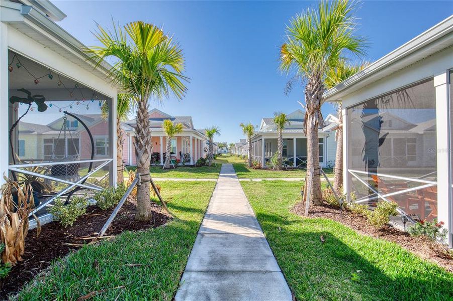 Exterior details and patio area of a home in , Daytona Beach (Image 22).
