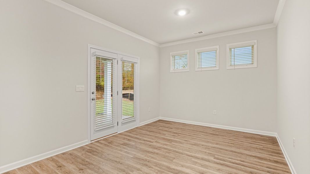 Representative unfurnished interior of a home built from the GROVER Express by D.R. Horton in Kingston Ranch at Lake Oconee, Buckhead (Image 25). Representative unfurnished interior of a home built from the GROVER Express by D.R. Horton in Kingston Ranch at Lake Oconee, Buckhead (Image 25).