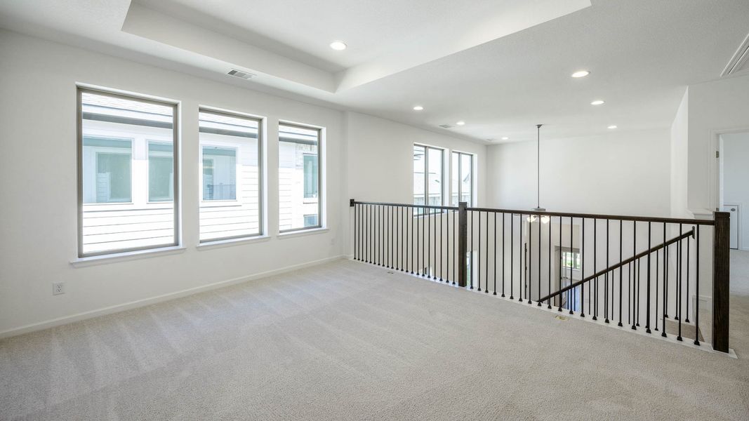 Spacious, unfurnished interior of a new home in Santa Rita Ranch - Tierra Rosa, Liberty Hill (Image 8).