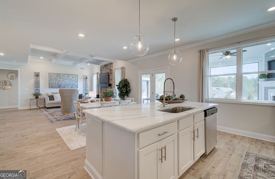 Furnished interior view inside a new home in Summerlin, Winder (Image 48). Furnished interior view inside a new home in Summerlin, Winder (Image 48).