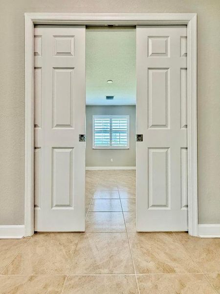 Pocket Door for Office, Den, 3rd Bedroom