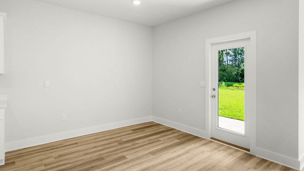 Representative unfurnished interior of a home built from the The Rhett by D.R. Horton in Buffer Farms, Port Saint Joe (Image 11).