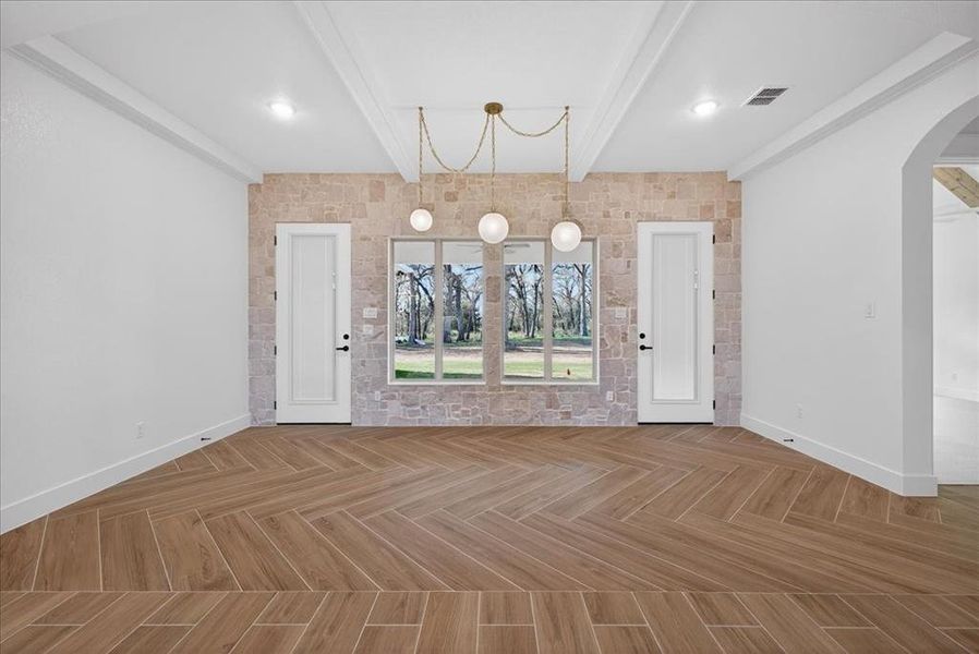 Spacious, unfurnished interior of a new home in , Azle (Image 30).