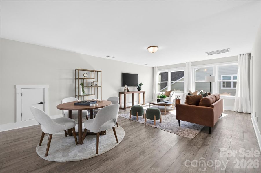 Furnished interior view inside a new home in Edgewater Lakeview On Your Lot, Lancaster (Image 27).