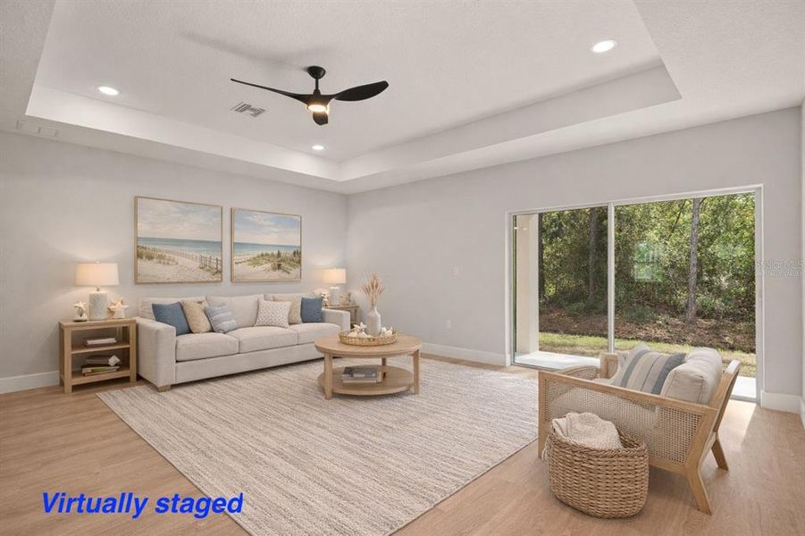 Furnished interior view inside a new home in , Sebring (Image 15). Furnished interior view inside a new home in , Sebring (Image 15).