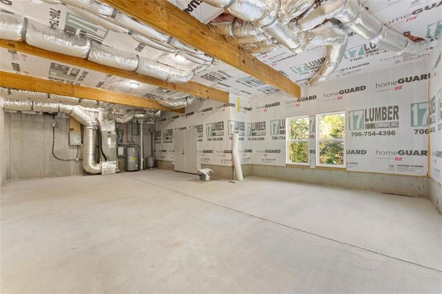 In-progress construction of a new home in , Cleveland, GA (Image 42).