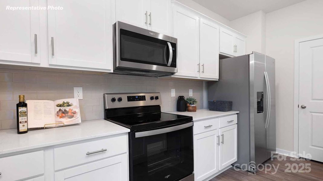 Furnished interior view inside a new home in The Falls at Newton, Newton (Image 6).