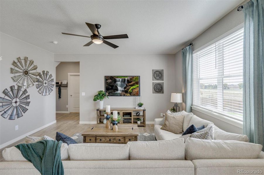 Furnished interior view inside a new home in Spring Valley Ranch, Elizabeth (Image 26).
