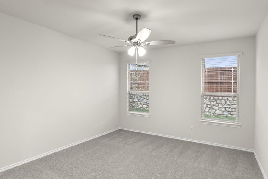 Representative exterior photo of a completed home built from the Willow by Impression Homes in Northspur, Terrell, TX (Image 21). Representative exterior photo of a completed home built from the Willow by Impression Homes in Northspur, Terrell, TX (Image 21).