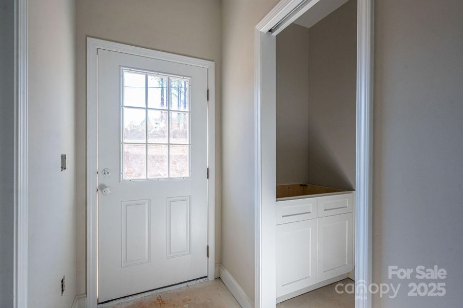 In-progress construction of a new home in , Denver, NC (Image 29).