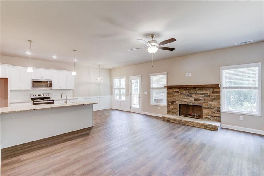 Spacious, unfurnished interior of a new home in , Lula (Image 19). Spacious, unfurnished interior of a new home in , Lula (Image 19).