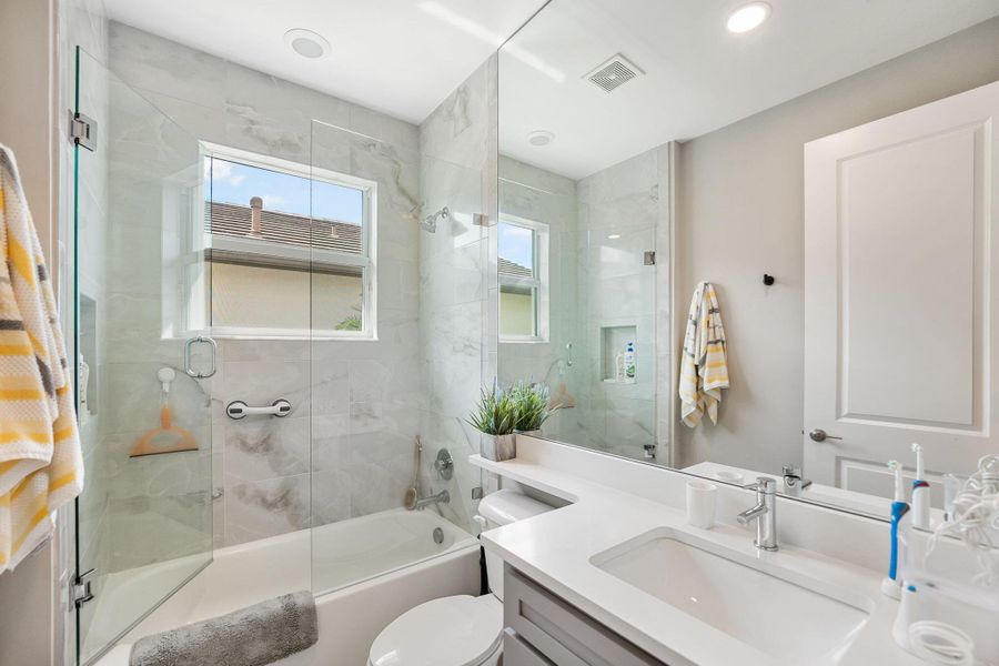 Furnished interior view inside a new home in , Port St. Lucie (Image 6).