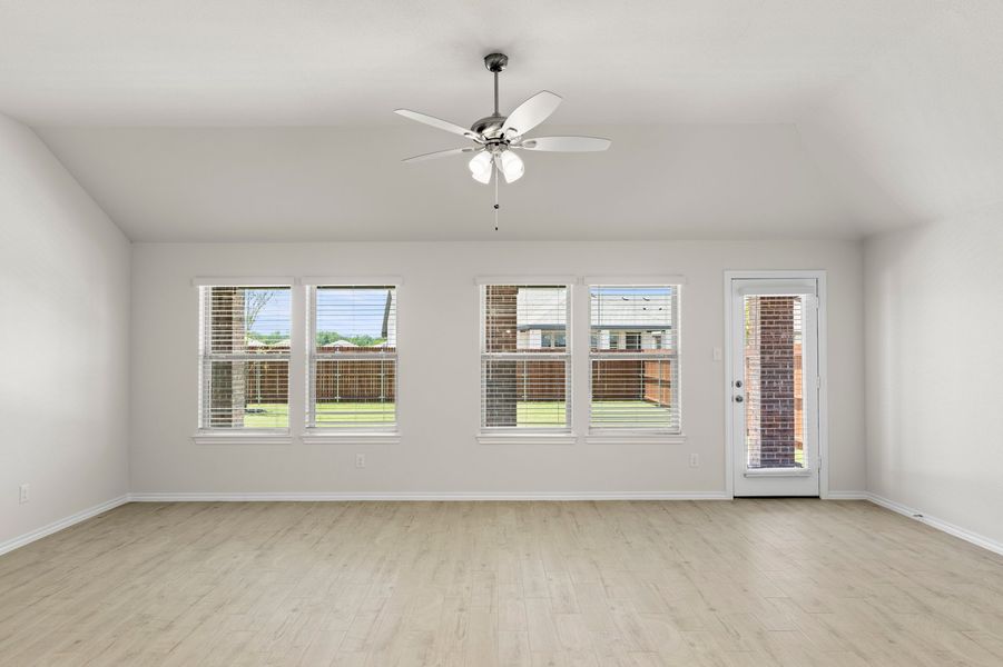 Front exterior of a new home in Northspur, Terrell, TX, highlighting curb appeal (Image 15).
