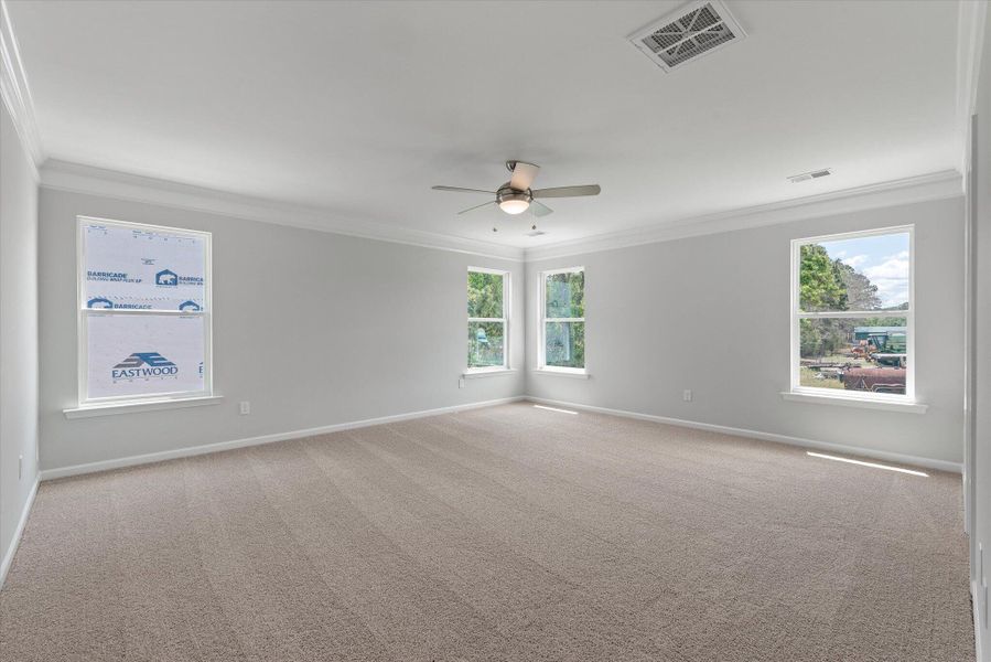 Spacious, unfurnished interior of a new home in Oakley Pointe, Moncks Corner (Image 9). Spacious, unfurnished interior of a new home in Oakley Pointe, Moncks Corner (Image 9).