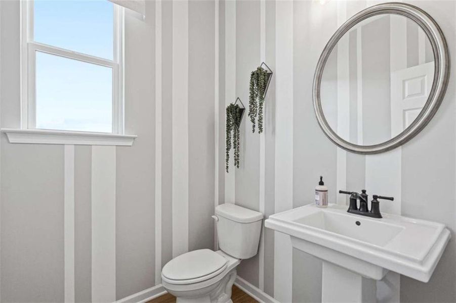 Furnished interior view inside a new home in Wehunt Meadows, Hoschton (Image 15).