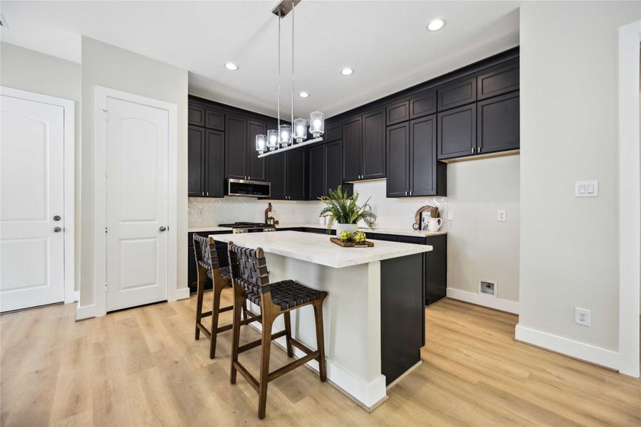 Furnished interior view inside a new home in , Houston (Image 9). Furnished interior view inside a new home in , Houston (Image 9).