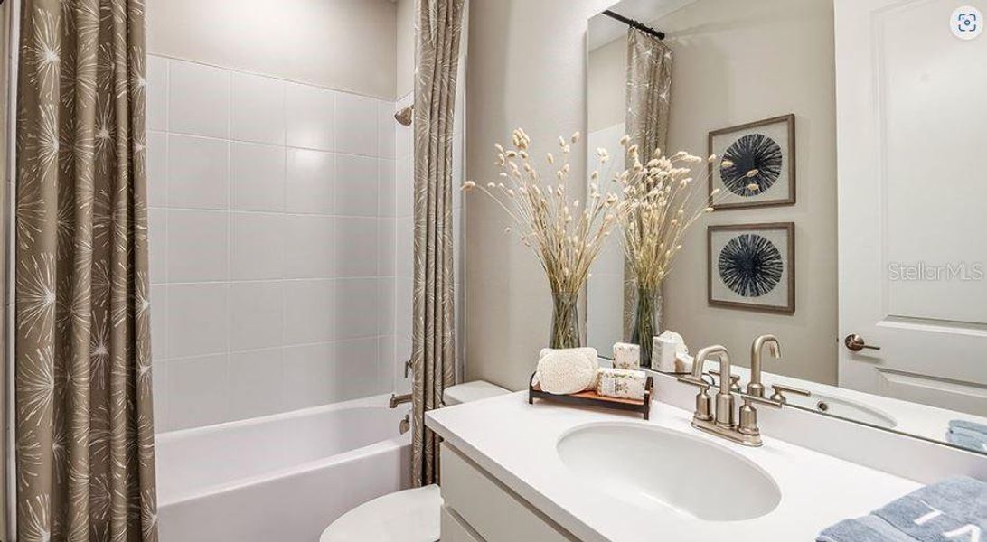 Furnished interior view inside a new home in Indigo Creek, Apollo Beach (Image 13).