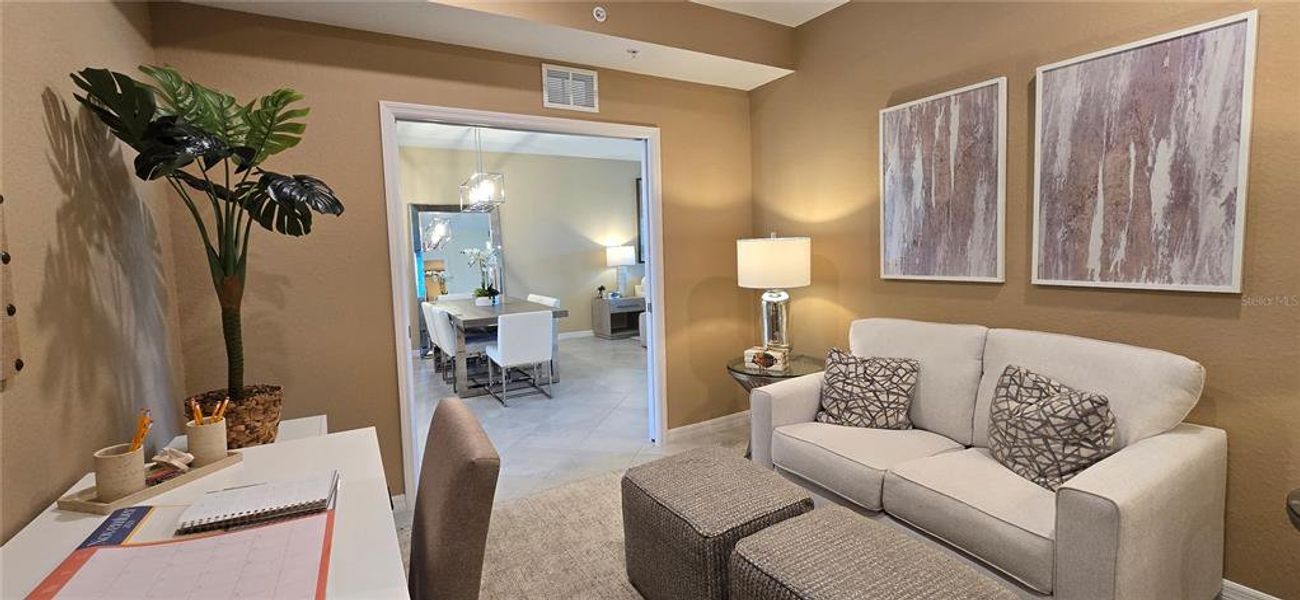 Furnished interior view inside a new home in , Venice (Image 4). Furnished interior view inside a new home in , Venice (Image 4).