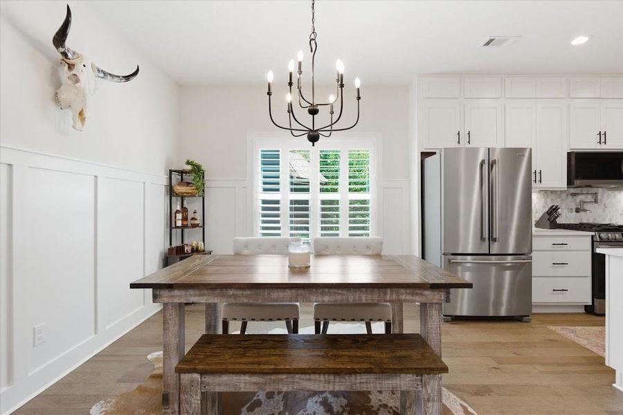 Furnished interior view inside a new home in , Carrollton (Image 17).