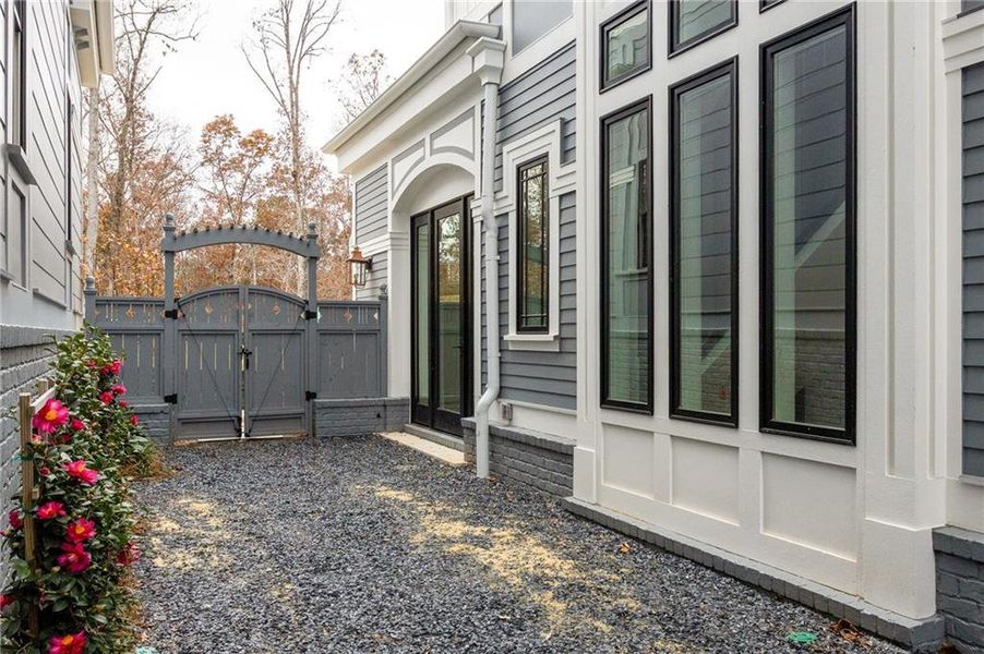 Exterior details and patio area of a home in , Chattahoochee Hills (Image 2).