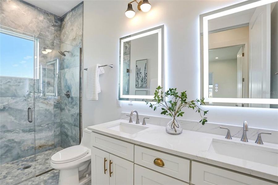 Furnished interior view inside a new home in , Madeira Beach (Image 33).