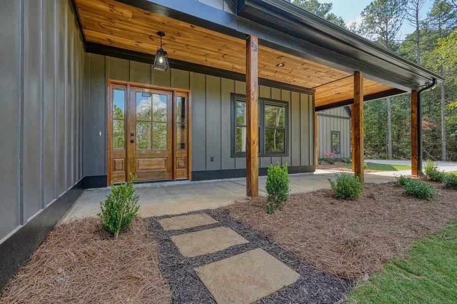Front exterior of a new home in , Talking Rock, GA, highlighting curb appeal (Image 2).