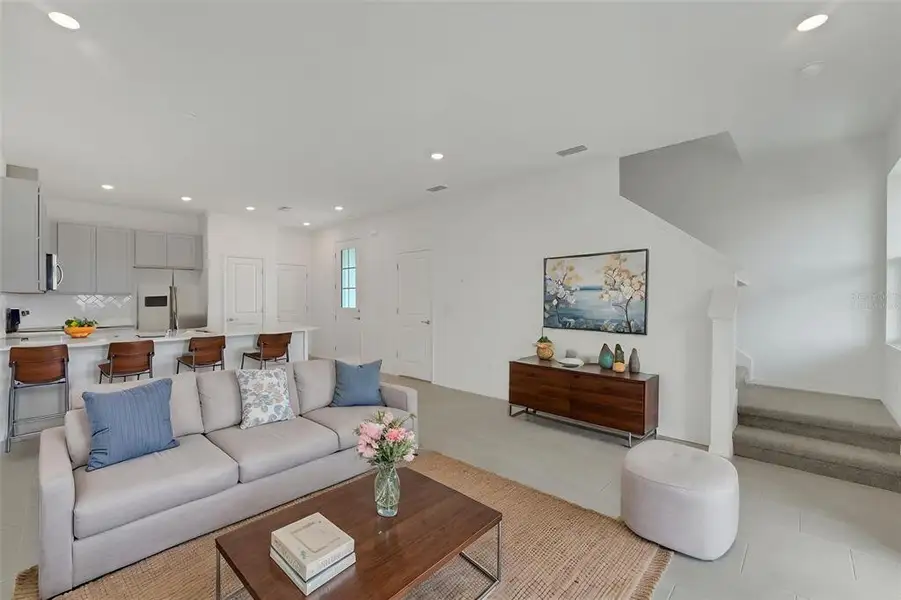Furnished interior view inside a new home in Shores at Mirada, San Antonio (Image 9).