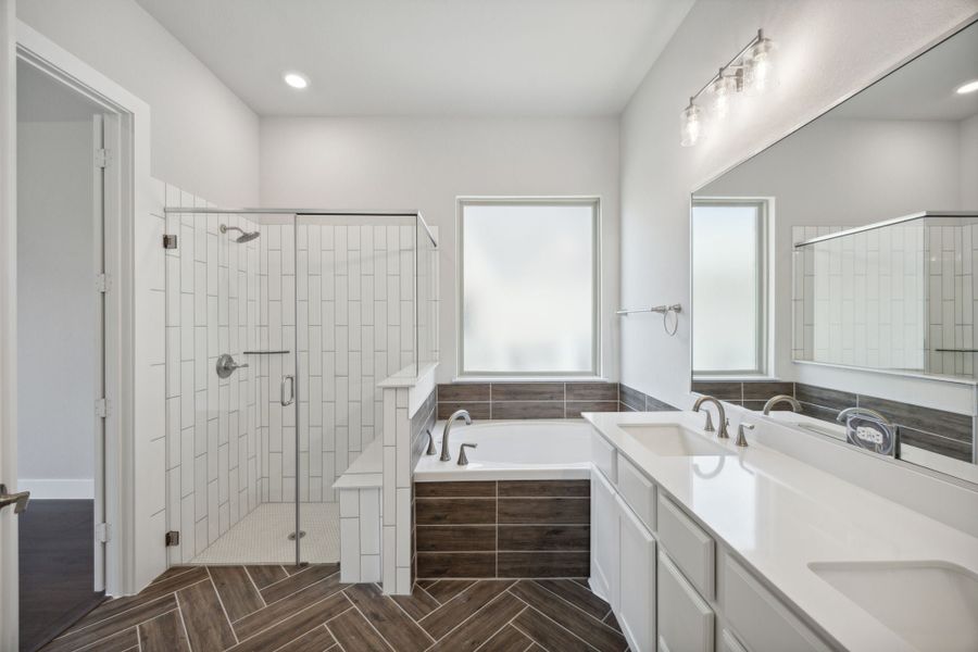 Representative furnished interior of a home built from the Yosemite by Centre Living Homes in Painted Tree Lakeside, McKinney (Image 11). Representative furnished interior of a home built from the Yosemite by Centre Living Homes in Painted Tree Lakeside, McKinney (Image 11).