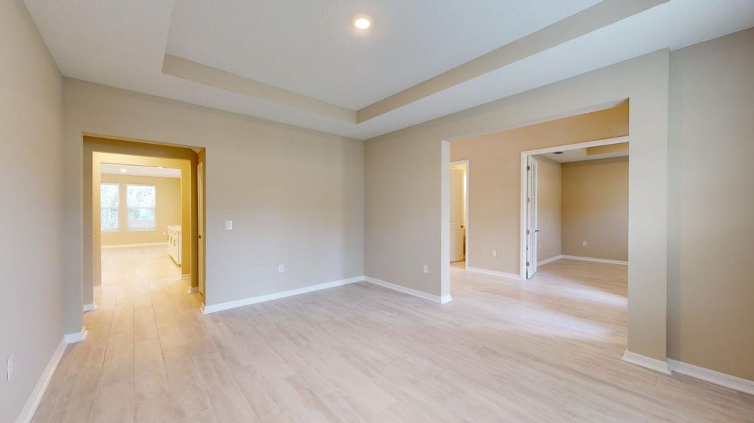 Representative unfurnished interior of a home built from the Barbuda by Taylor Morrison in Headwaters at Lofton Creek, Yulee (Image 28).