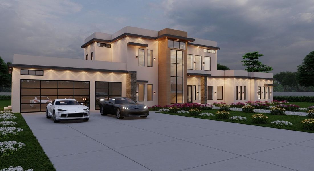 Front exterior of a new home in , Houston, TX, highlighting curb appeal (Image 2). Front exterior of a new home in , Houston, TX, highlighting curb appeal (Image 2).