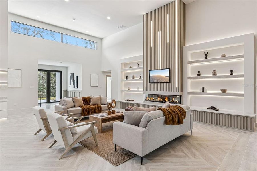 Furnished interior view inside a new home in , Winter Springs (Image 9).