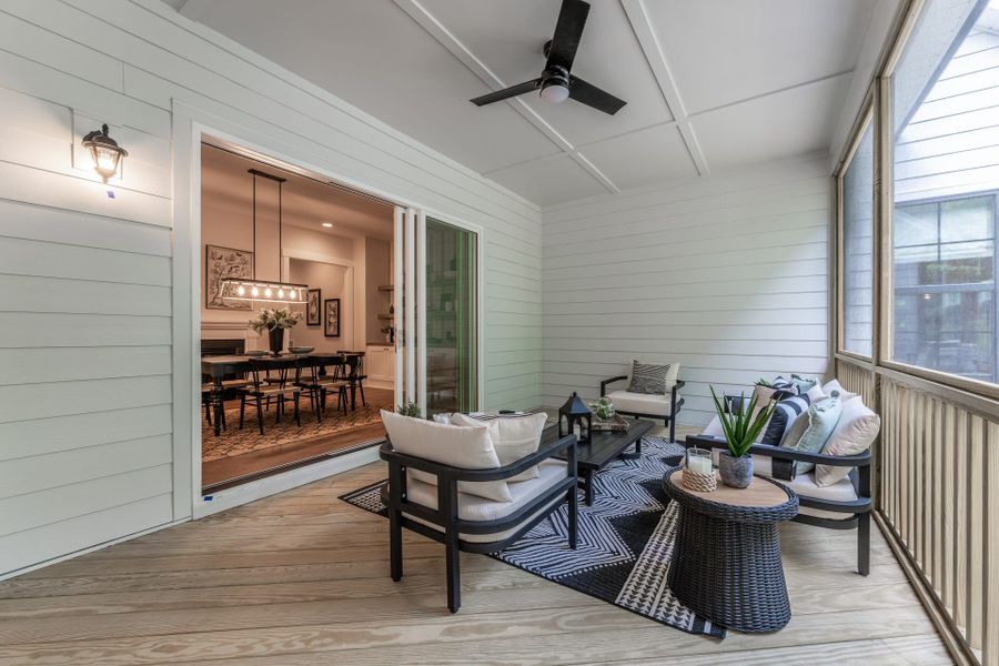 22. HHHunt Homes Crawford- Screened Porch