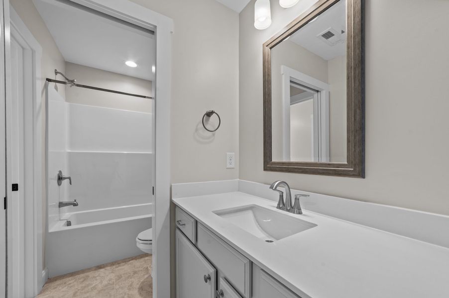 Furnished interior view inside a new home in Eli's Ridge, Winterville (Image 16).