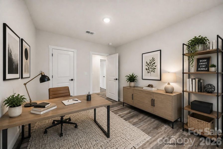 Furnished interior view inside a new home in , Hickory (Image 10). Furnished interior view inside a new home in , Hickory (Image 10).