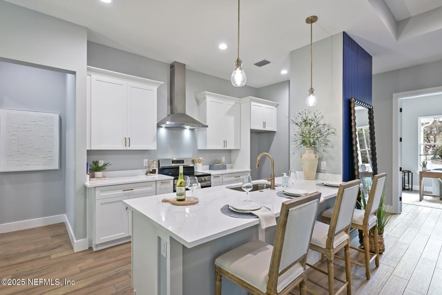 Furnished interior view inside a new home in , Jacksonville (Image 15).