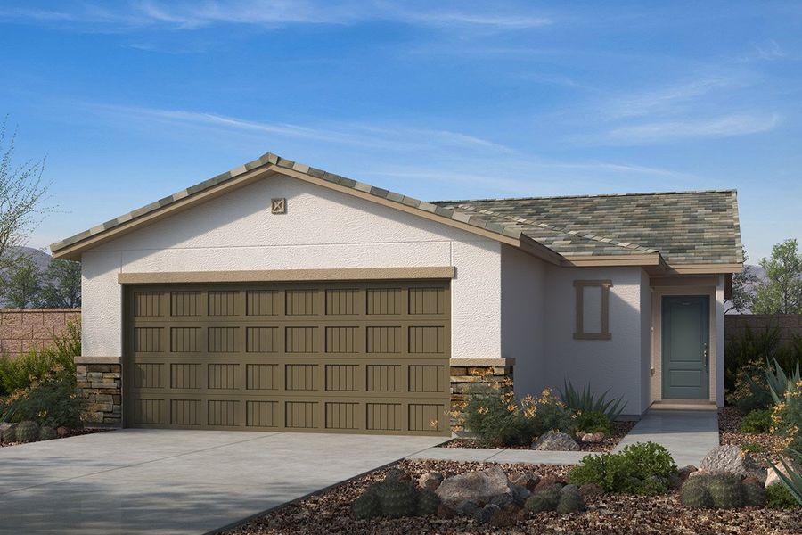 Exterior C with optional stone Exterior C with optional stone