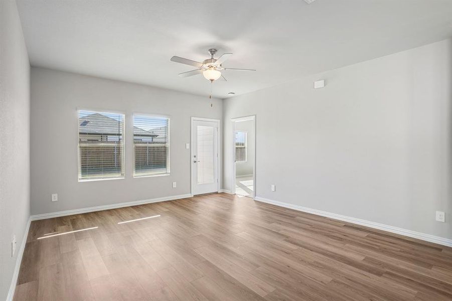 Photo is not of the actual home, but is an inspirational photo of builder’s model home and may depict options, furnishings, and/or decorator features that are not included.