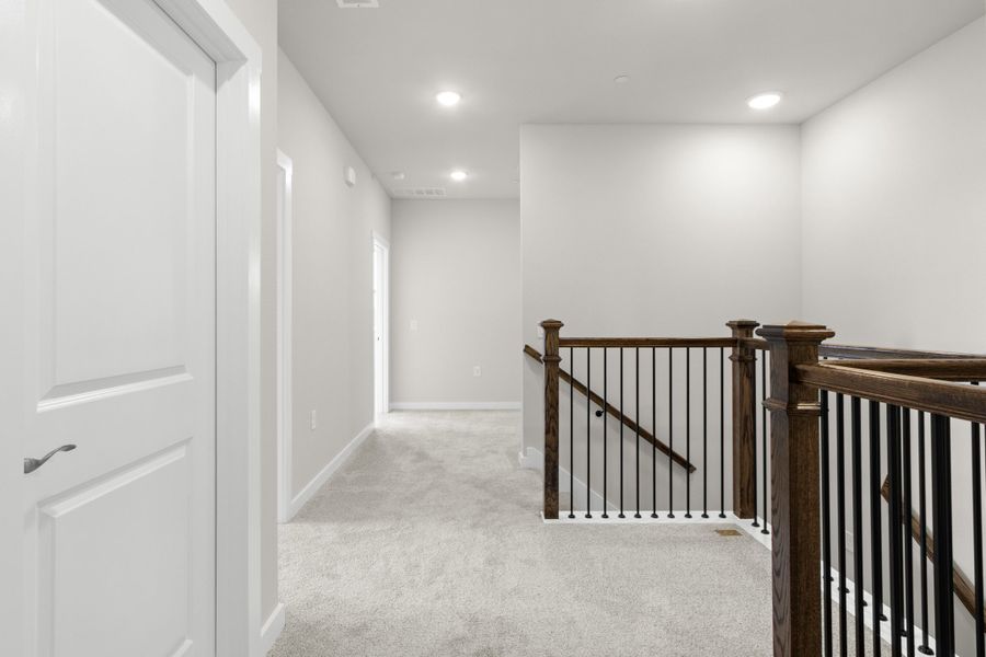 Spacious, unfurnished interior of a new home in The Tribute, The Colony (Image 23).