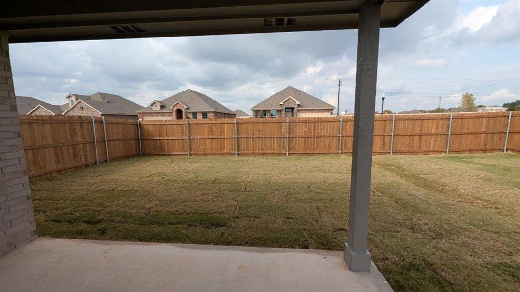 Exterior details and patio area of a home in Bella Vista, Granbury (Image 3). Exterior details and patio area of a home in Bella Vista, Granbury (Image 3).