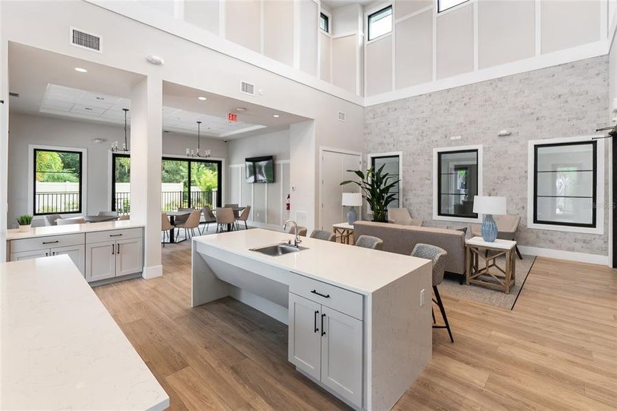 Furnished interior view inside a new home in Salt Meadows - Classic Series, Parrish (Image 39).
