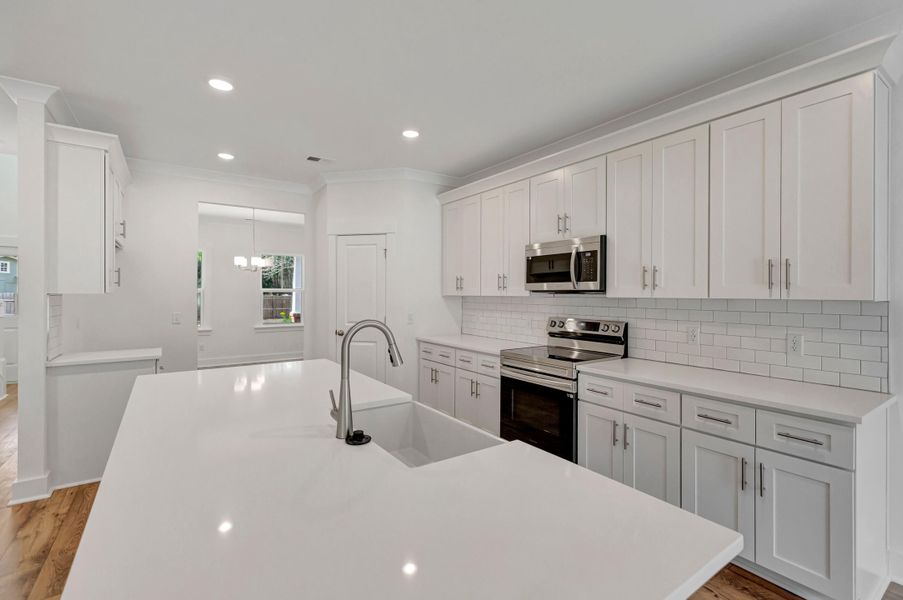 Furnished interior view inside a new home in , Awendaw (Image 5).