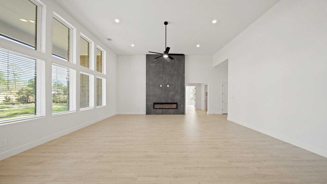Representative unfurnished interior of a home built from the Galway by D.R. Horton in Butlers Bend Estates, Pinehurst (Image 24). Representative unfurnished interior of a home built from the Galway by D.R. Horton in Butlers Bend Estates, Pinehurst (Image 24).